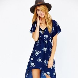 Ecote Kimono High/Low Dress
